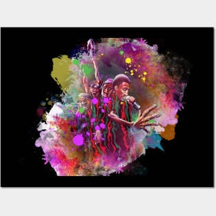 A Tribe Called Quest - Splash color Posters and Art